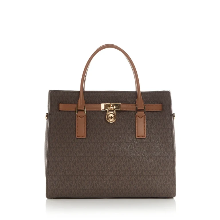 Michael Kors Hamilton Moderne Large Leather Satchel