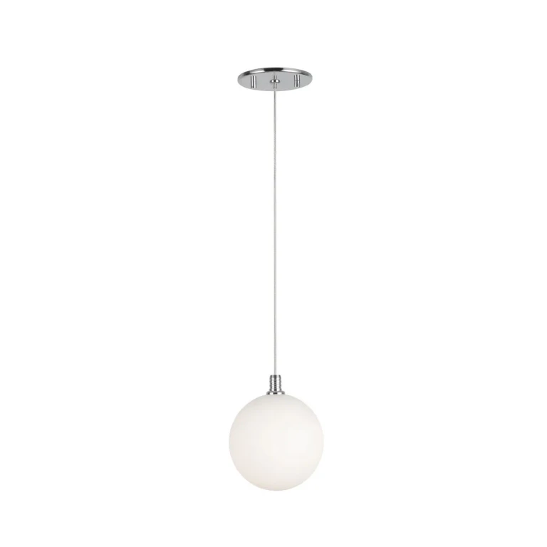 Opal Glass LED Pendant from the Bolla Collection