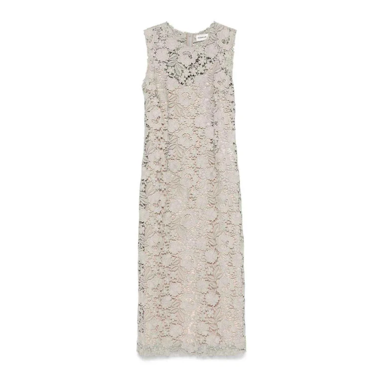P. A.R. O.S. H. Maxi Robe - Beige