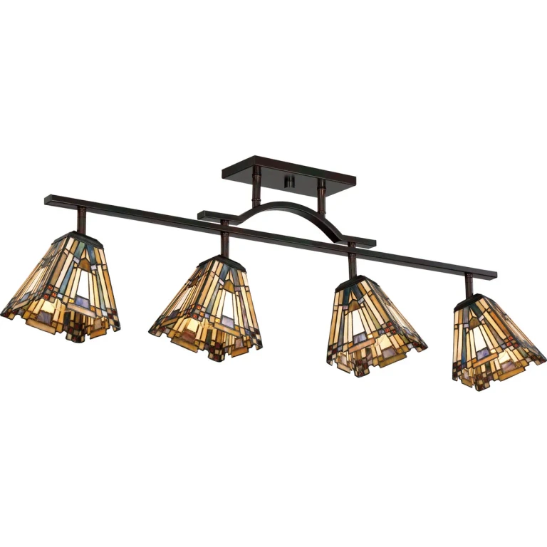 Quoizel Inglenook 4-Light 42" Track Lighting in Valiant Bronze