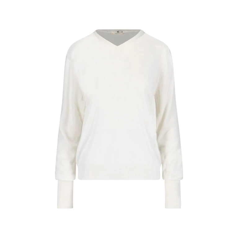 Ma'ry'ya Virgin Wool And Silk Blend Sweater