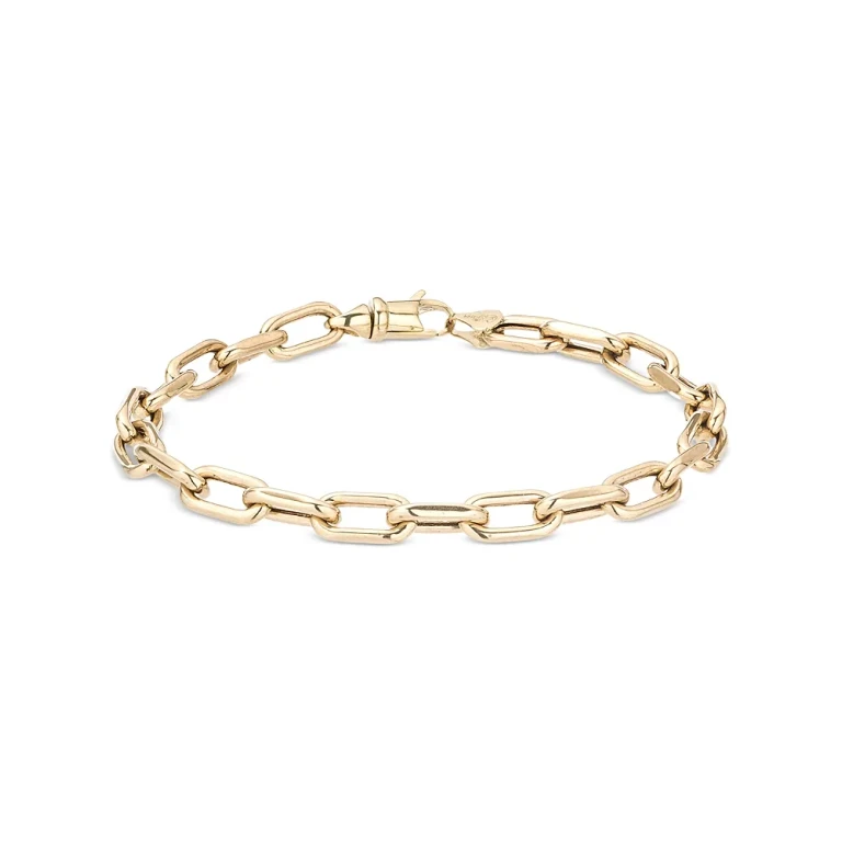 Adina Reyter 14K Yellow Gold Oval Link Bracelet