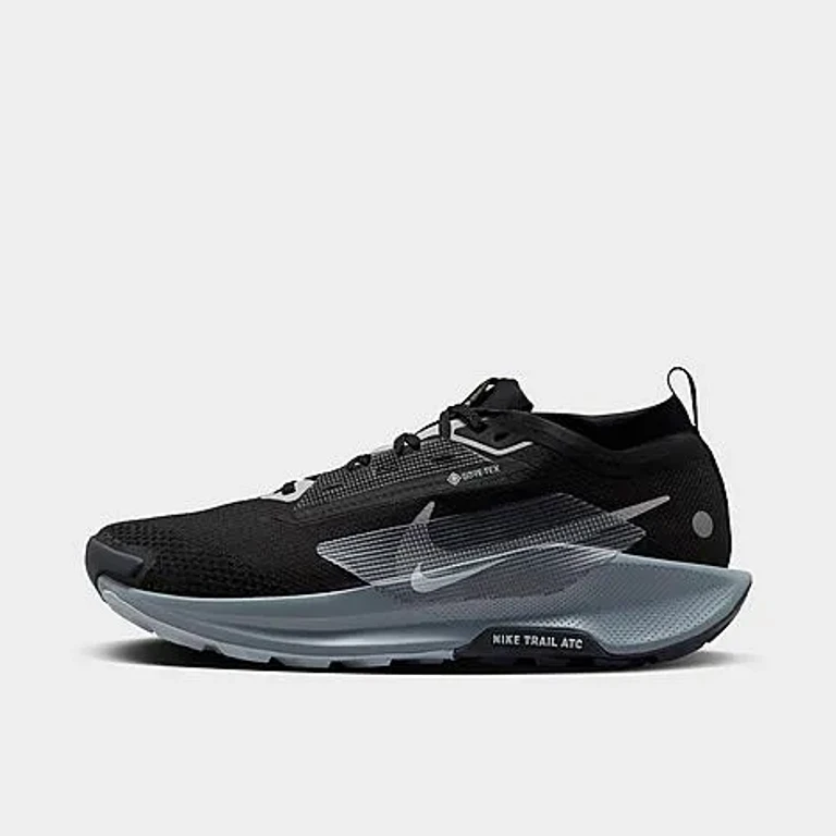 Nike Men's Pegasus Trail 5 GORE-TEX Waterproof Trail Running Shoes in Black/Cool Grey/Anthracite Size: 6.0