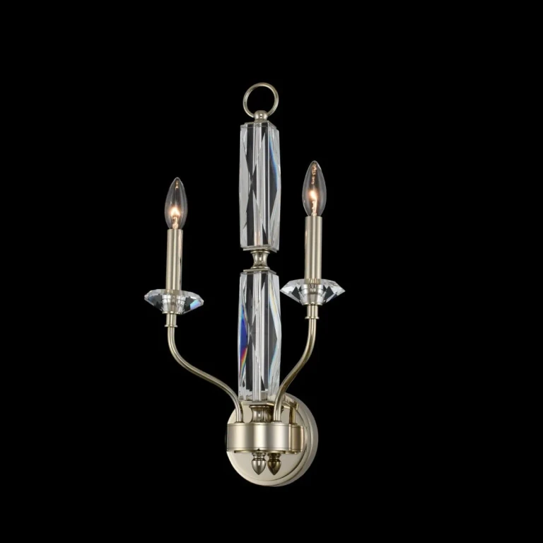 Savia 2-Light 22" Wall Sconce in Champagne Gold