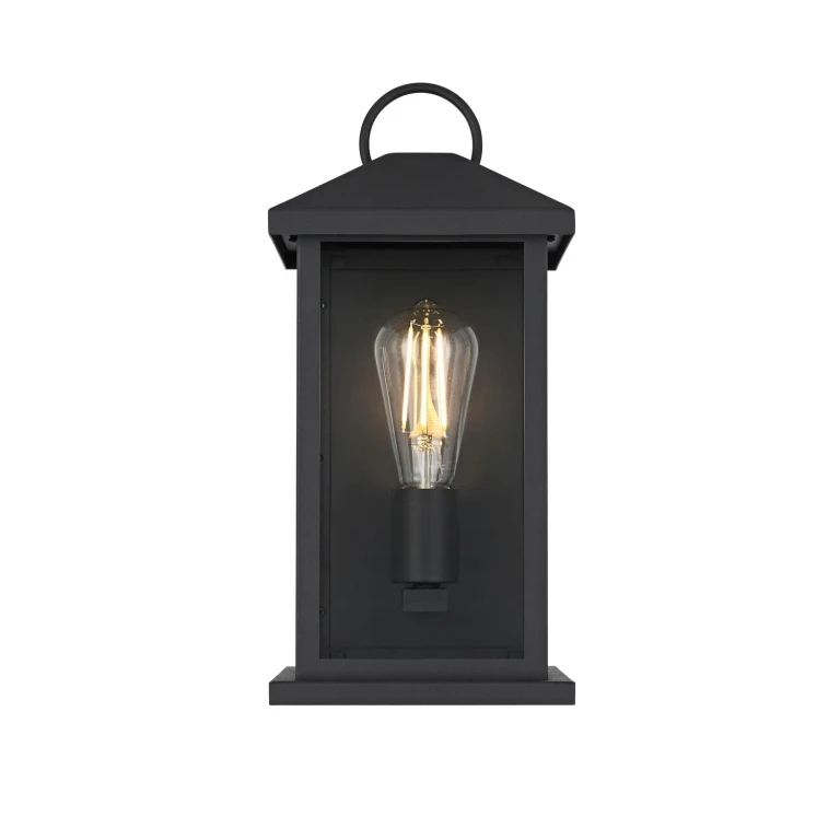 Black Outdoor Wall Sconce from the Neil Collection