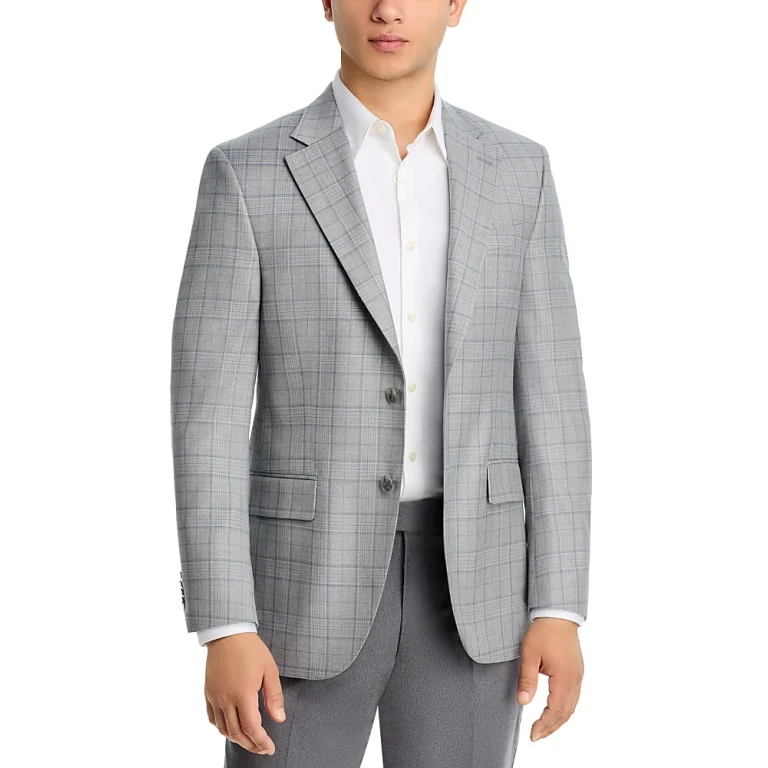 Peter Millar Flynn Plaid Wool Classic Fit Sportcoat