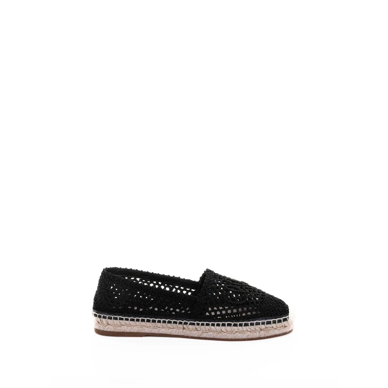 Chloè Flat Shoes Delicate Black Leather - Women