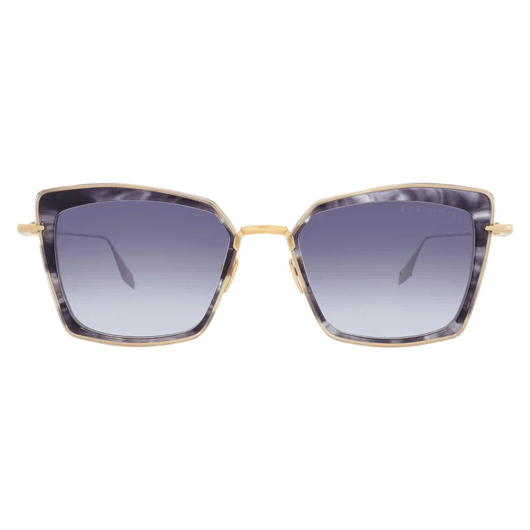 Dita PERPLEXER Dark Grey to Clear Gradient Butterfly Ladies Sunglasses DTS405-A-01 53