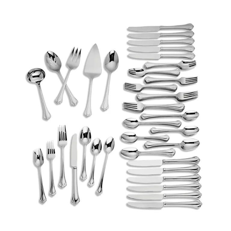 Lenox Alcott 89-Piece Flatware Set, Service for 12
