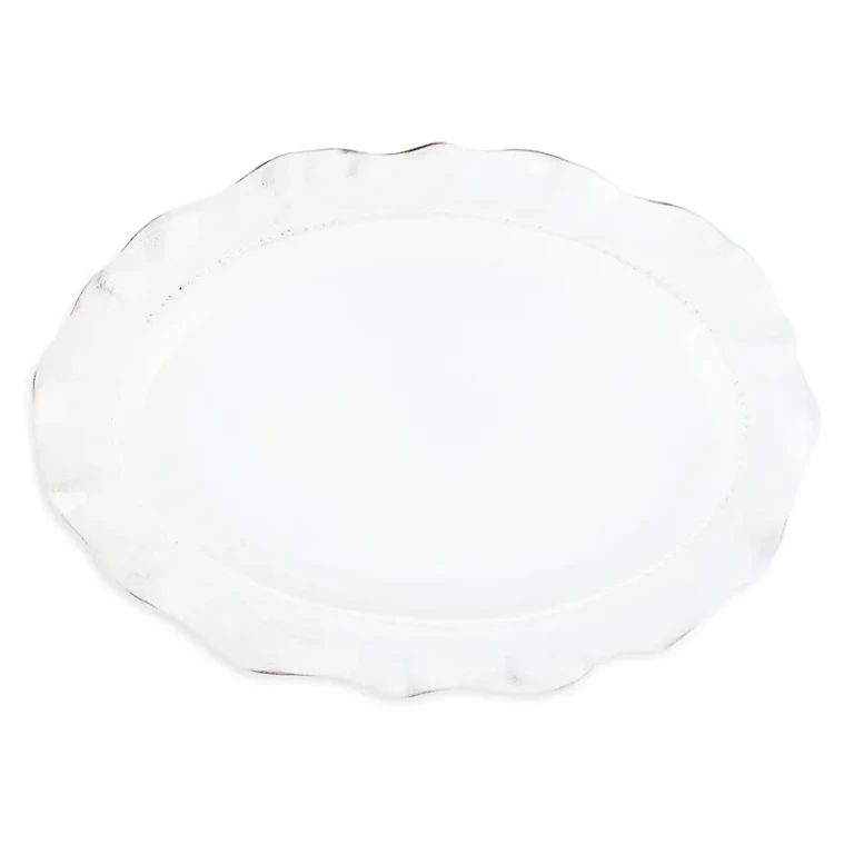 Vietri Giorno Ash Oval Platter