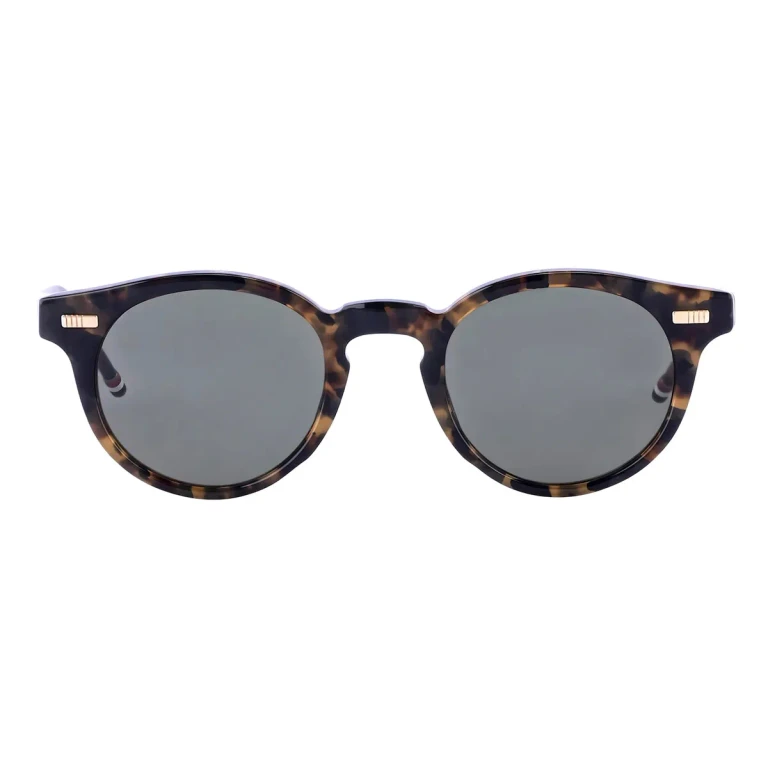Thom Browne Round - Dark Brown Sunglasses