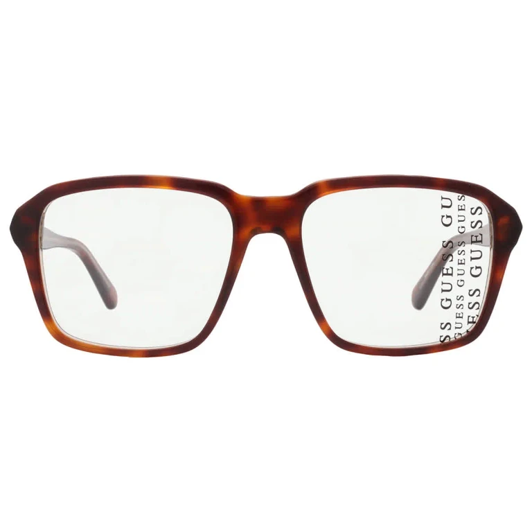 Guess Demo Square Mens Eyeglasses GU50073 052 54