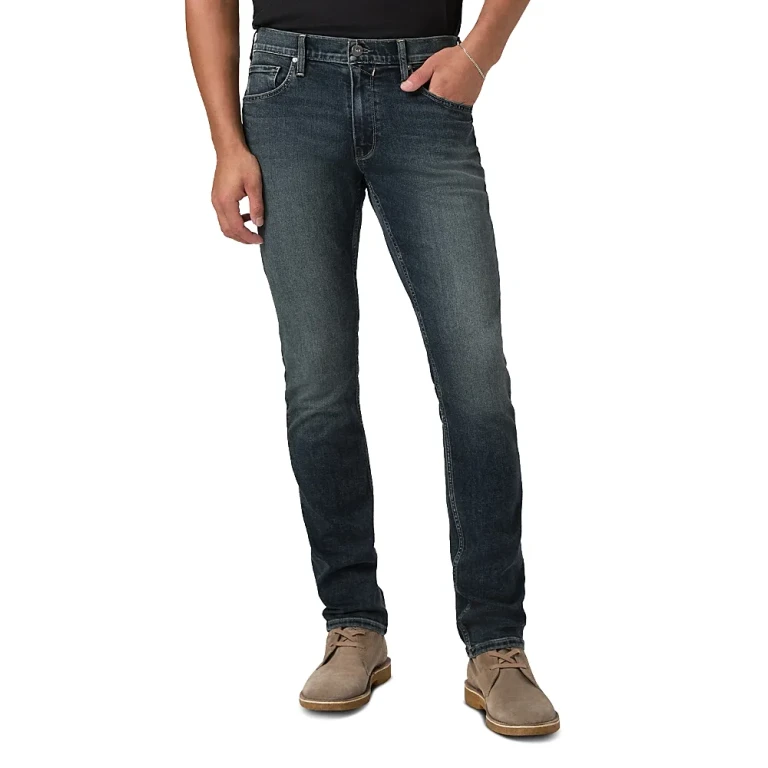 Paige Federal Slim Straight Jeans in Healet