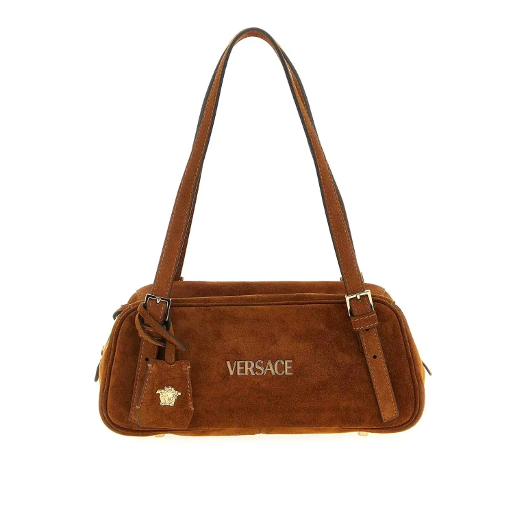 Versace Sac Porté Épaule - Marron