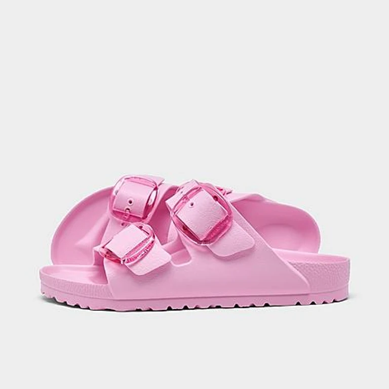 Birkenstock Women's Arizona Big Buckle EVA Sandals in Fondant Pink Size: 36