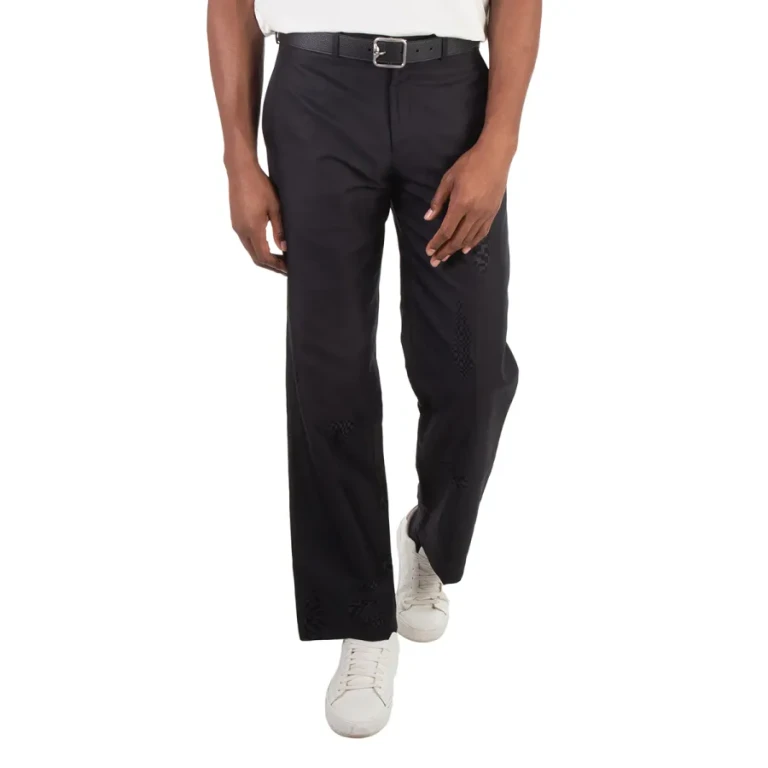 Fendi Tailored Woven Pattern Trousers