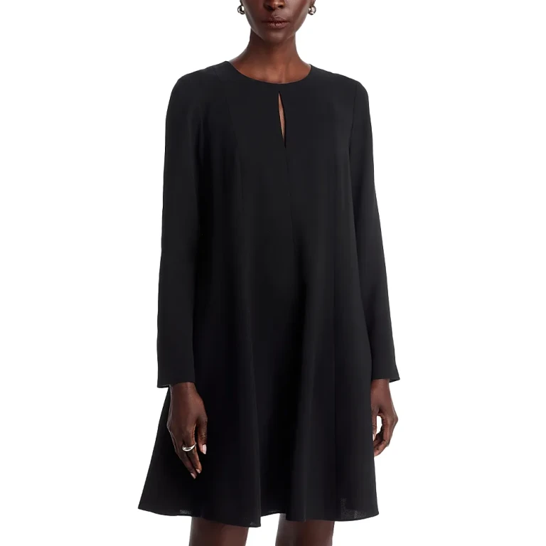 Lafayette 148 New York A Line Godet Dress