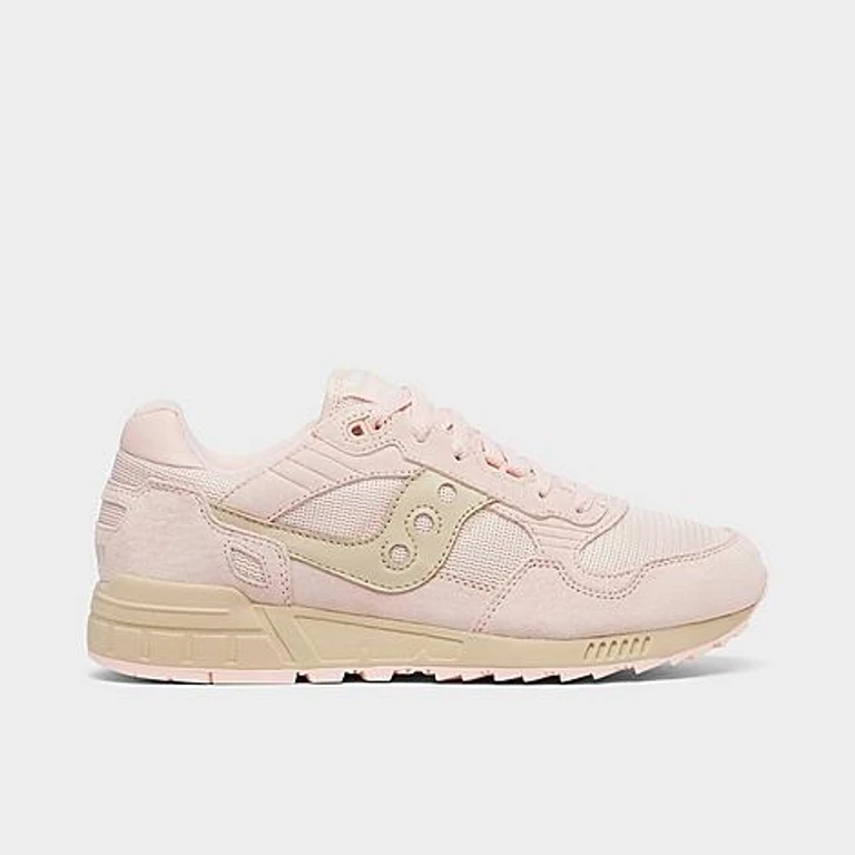 Saucony Men's Shadow 5000 Casual Shoes in Blush/Ivory Size: 3.5