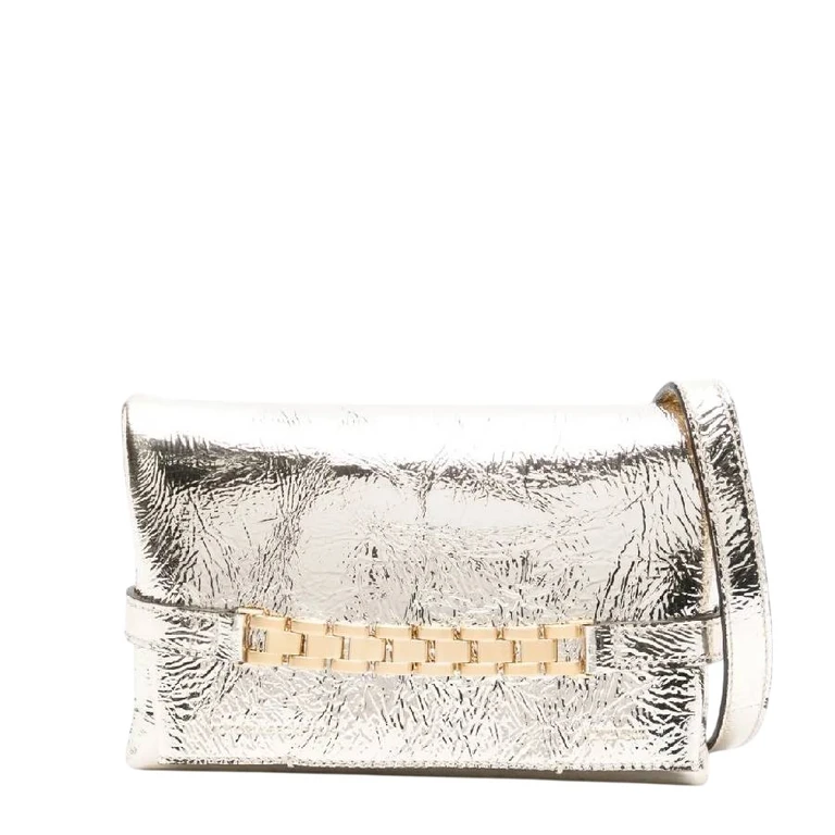 Victoria Beckham Mini Chain-Detail Pouch Bag