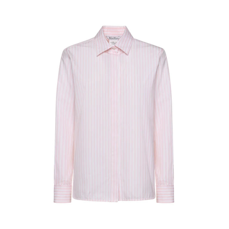 Max Mara Shirts Pink Cotton - Women
