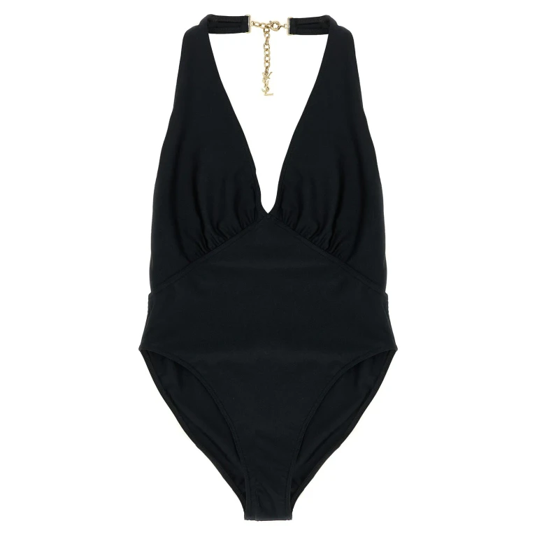 SAINT LAURENT Swimsuit Woman color Black (859623Y37WN1000)