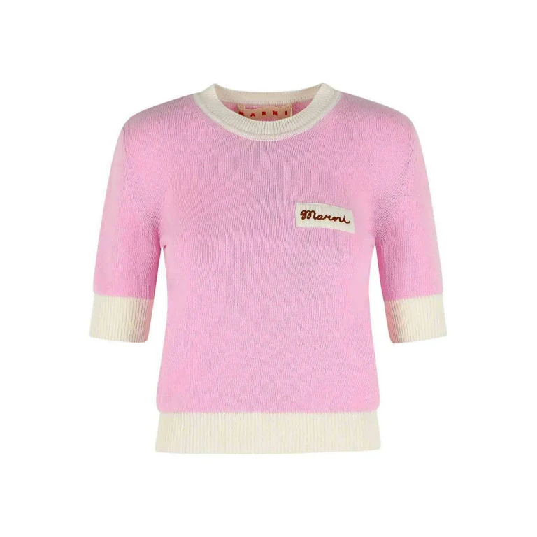 Marni Pull Col Rond - Couleur Chair