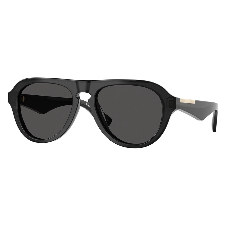Burberry Dark Grey Pilot Sunglasses BE4437U 411287 55