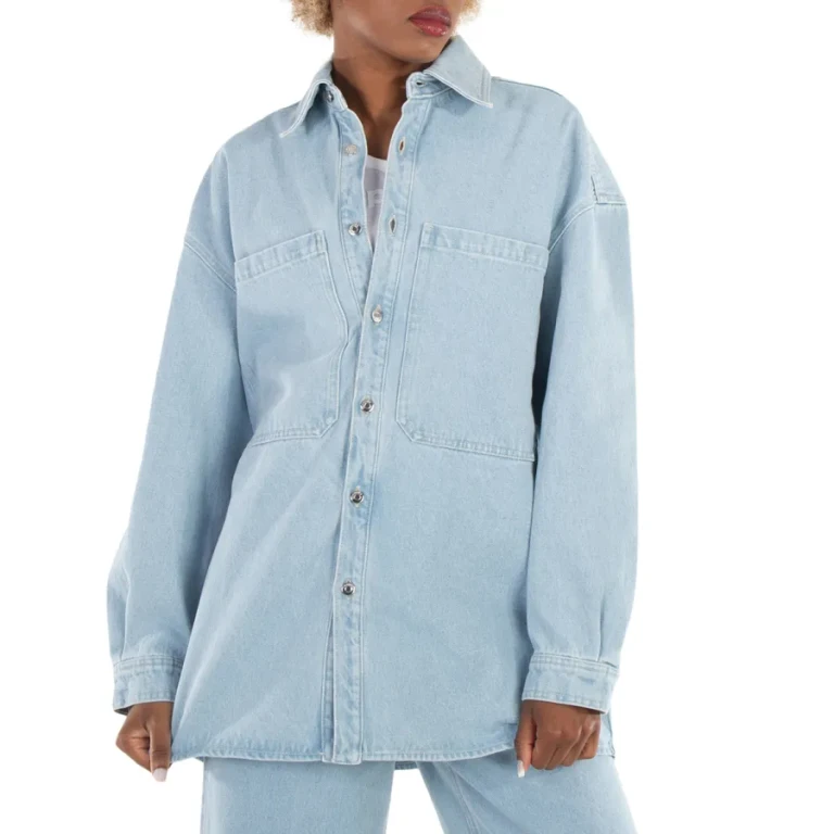 Nanushka Beaux Denim Dress