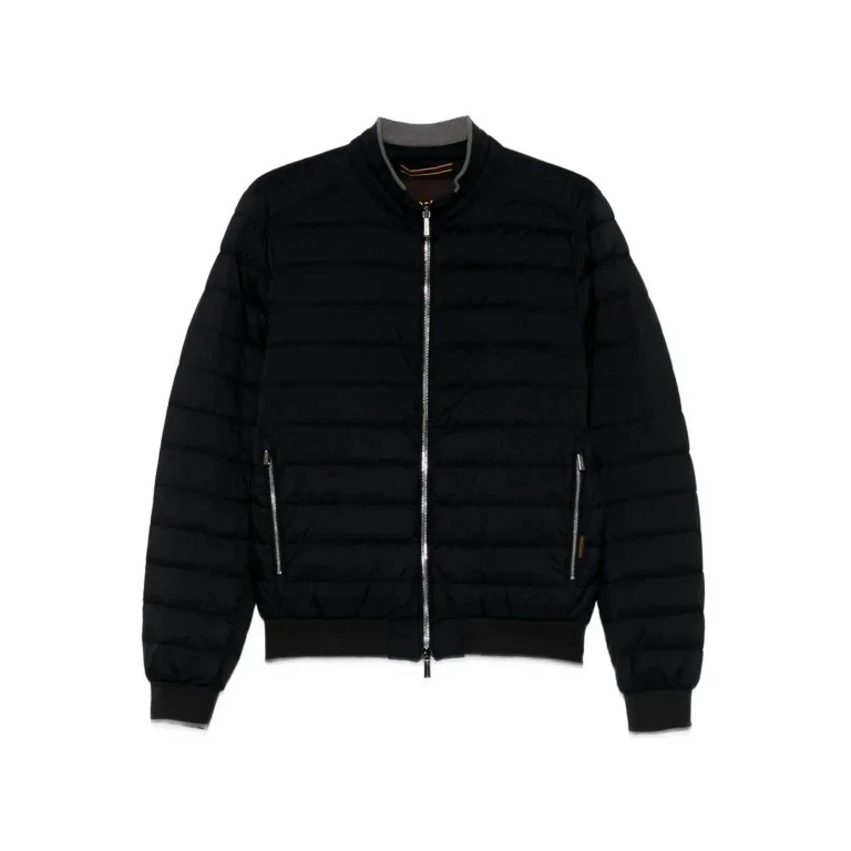 Moorer Veste Casual - Bleu Foncé