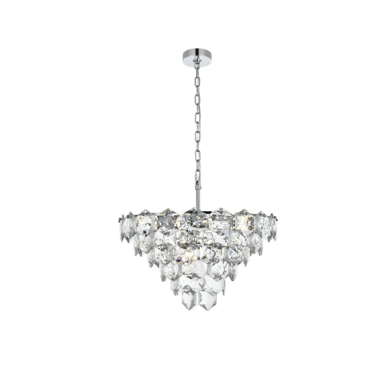 Chrome Chandelier from the Adaline Collection