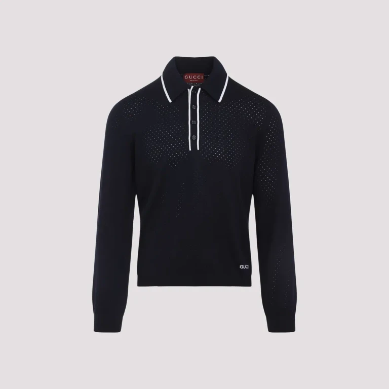 Gucci Langarm-Poloshirt für Herren