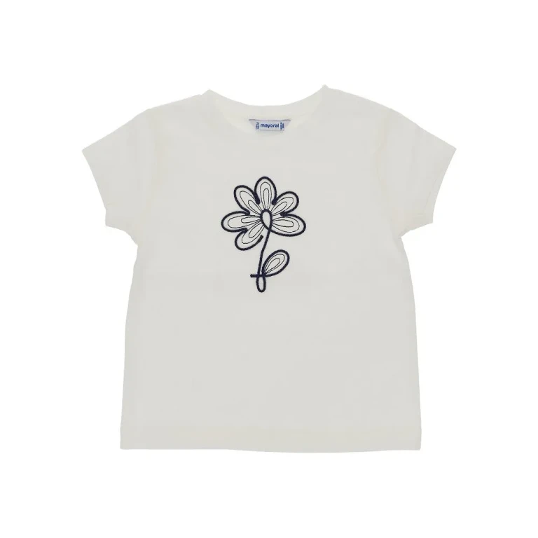 MAYORAL Jersey t-shirt with embroidery Kids 3Y