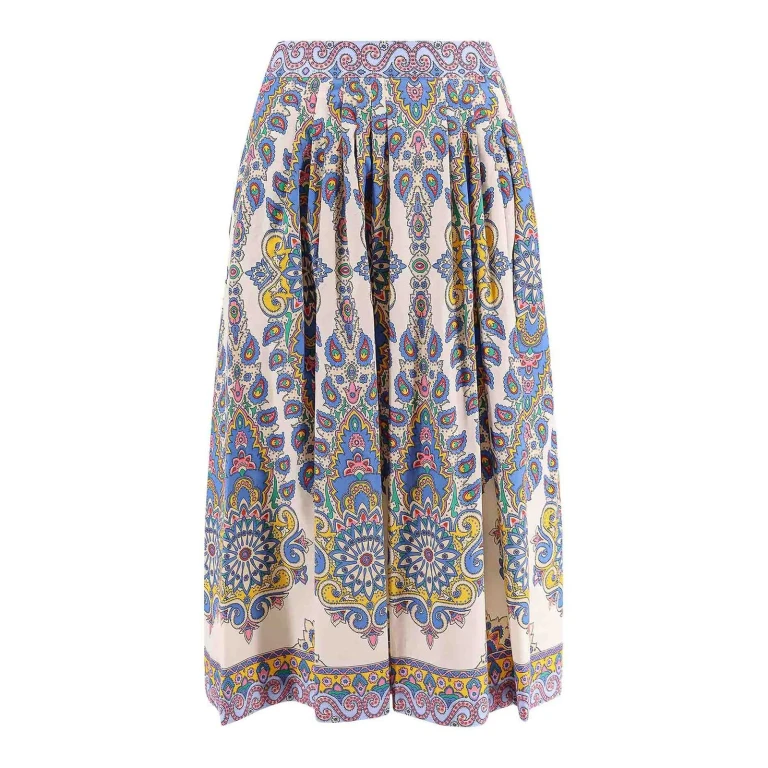 Etro Mini Jupe - Bleu