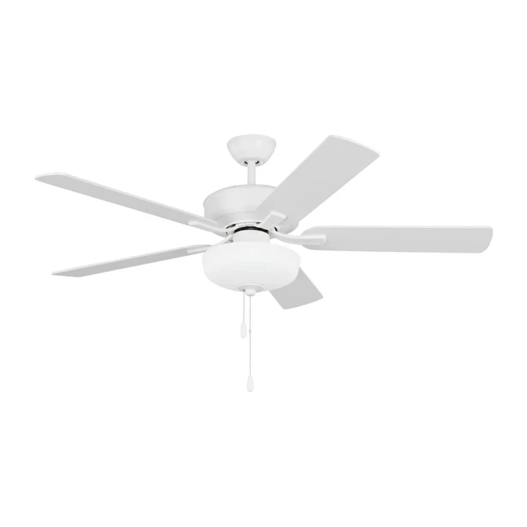 Matte White 52" Ceiling Fan from the Linden Collection