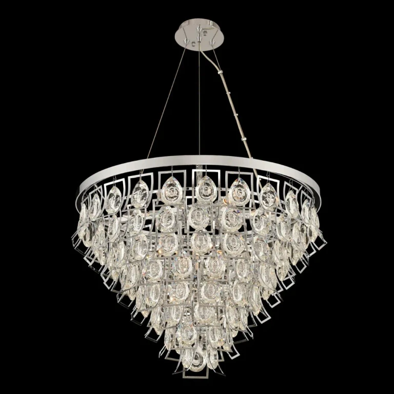Carmella 9-Light Pendant Light in Chrome