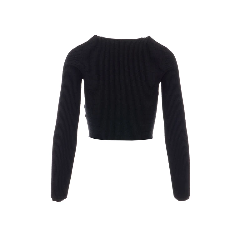 Elisabetta Franchi Sweaters White Ly Pa Se - Women