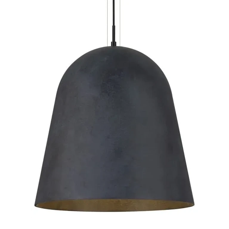 Fett 17.7" LED 3000K Line-Voltage Pendant in Weathered Zinc
