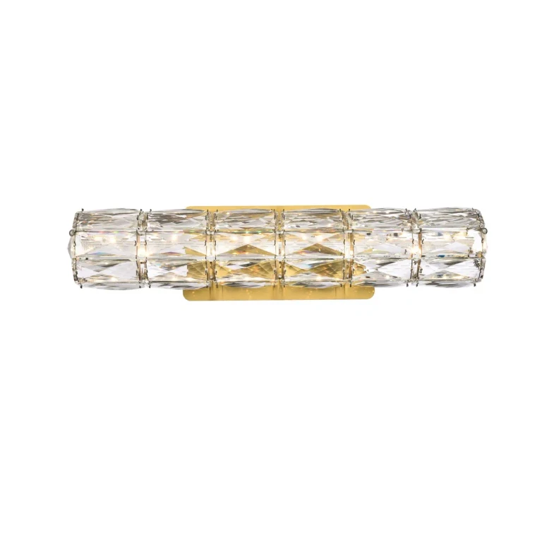 Gold LED Wall Sconce from the Valetta Collection