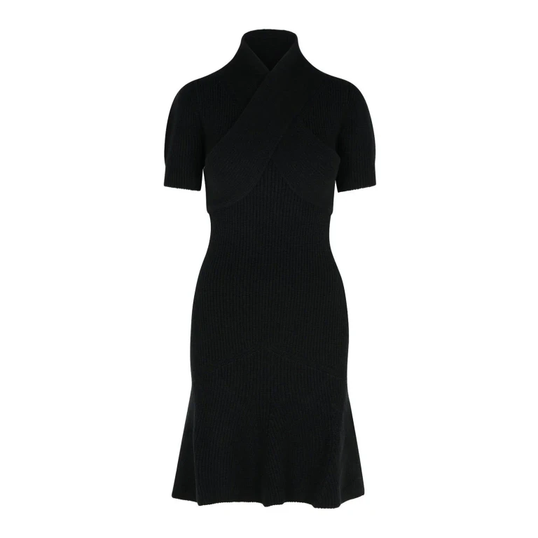 Patou Robe Au Genou - Bleu