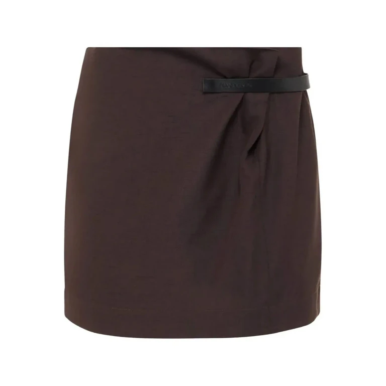 J. W. Anderson Mini Jupe - Marron