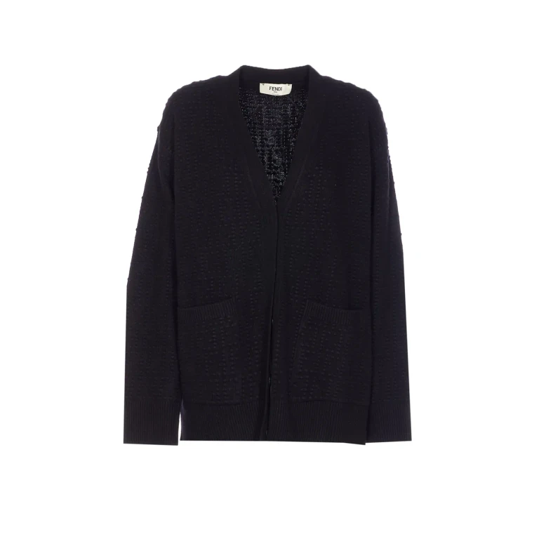 Fendi Ff Motif Cardigan