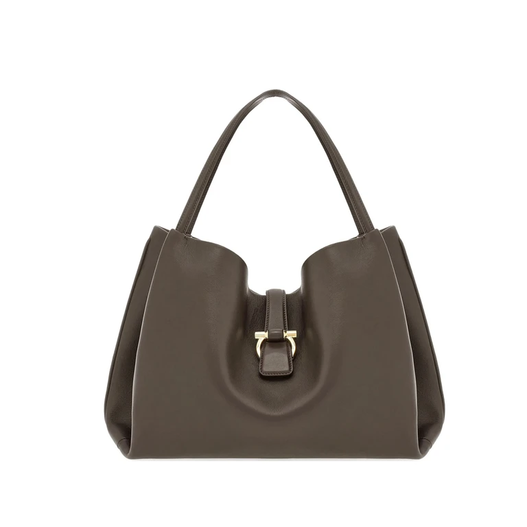Ferragamo Tote M Grey Borsa - Women