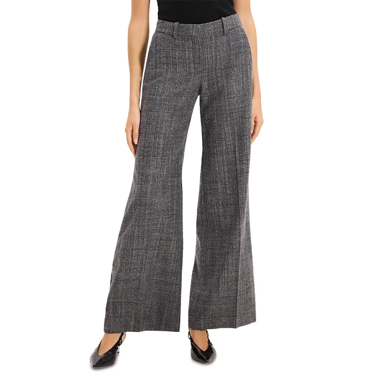 Theory High Rise Wide Leg Pants