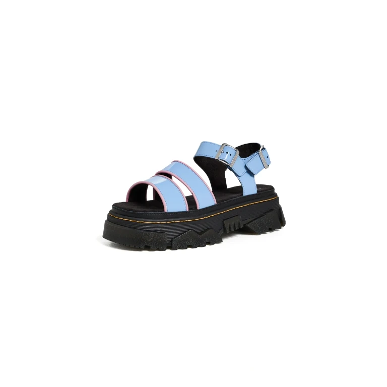 Dr. Martens Mattison Sandals Dusty Rose Soft Patent 6