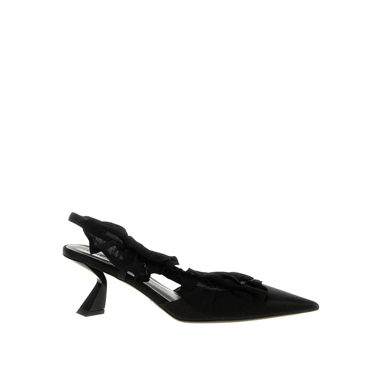 Nensi Dojaka Slingback Ruffles