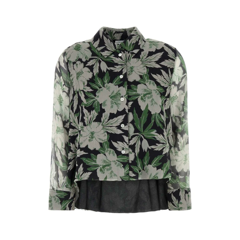 Loewe Printed Silk Shirt