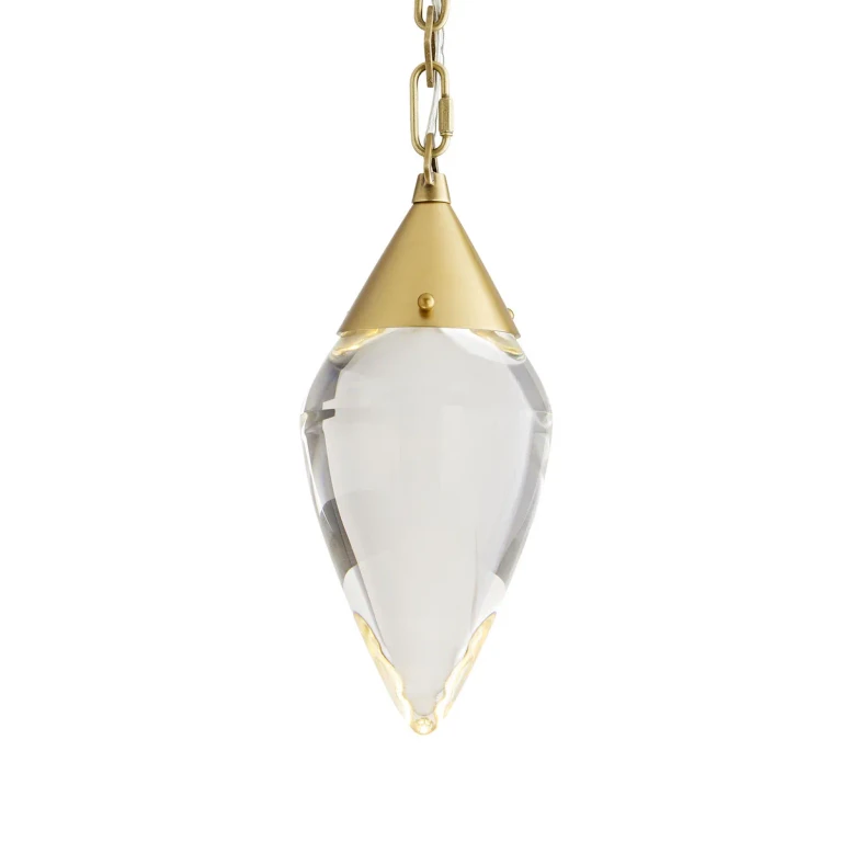 Clear LED Pendant from the Berkley Collection