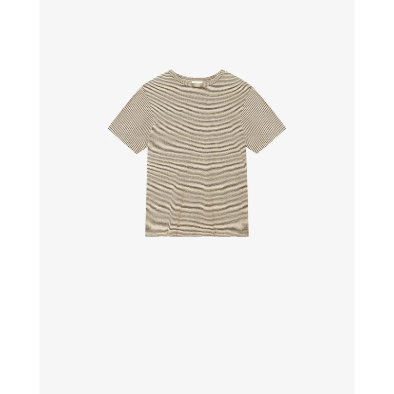 Tee Shirt Zewel - Femme - Noir-beige - Taille XS - Marant Étoile