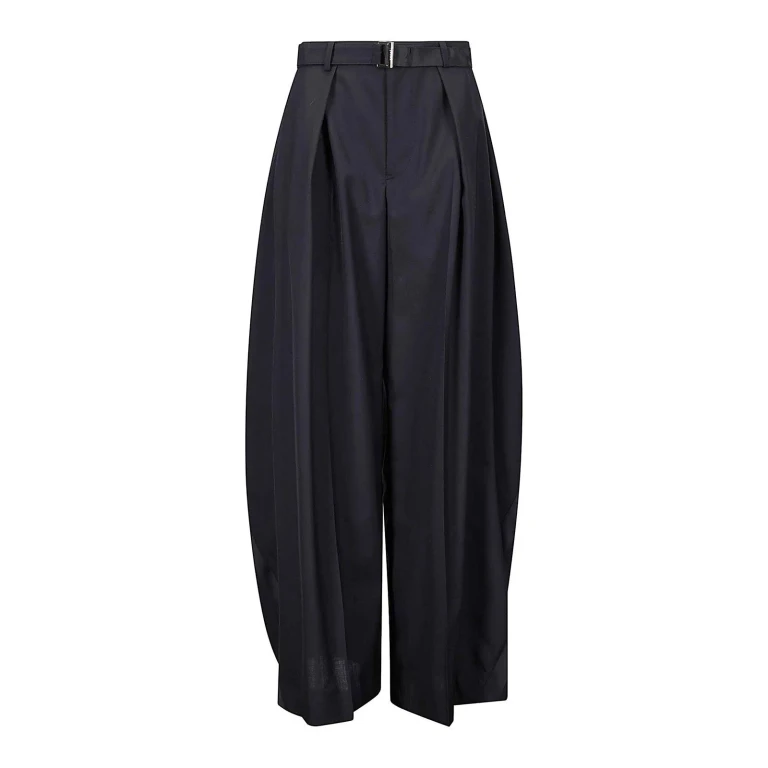 Sacai Pantalons Décontractés - Noir