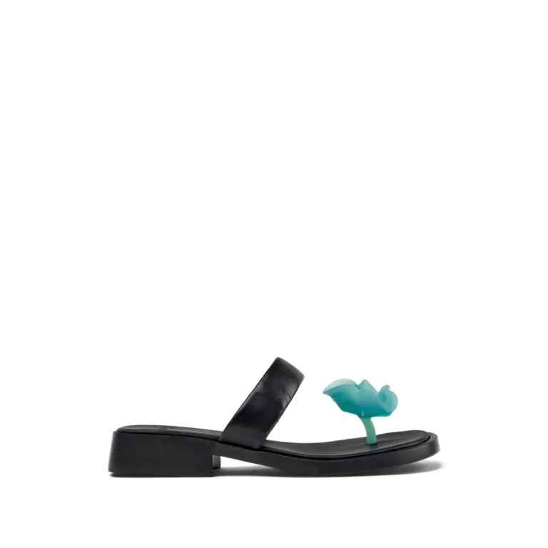 Camper Dana Floral-appliqué Sandals